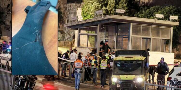 Border Policeman's life saved by innovative neck protector