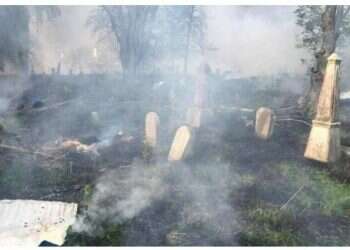 Jewish cemetery in Ukraine reportedly damaged by Russian shelling