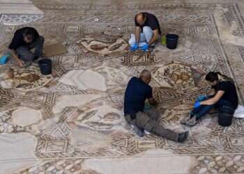 Stunning Roman mosaics return to Israeli museum