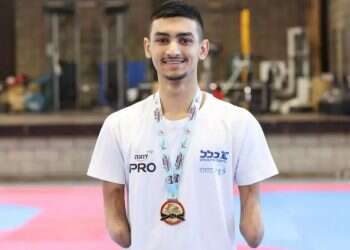 Israeli Para-Taekwondo athlete wins Grand Prix silver