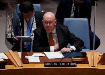 Russia's UN envoy storms out of Ukraine meeting over European statement