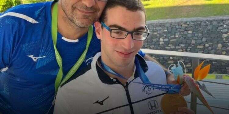 Ami Dadoun scores Israel's first-ever gold at World Para Swimming Championships