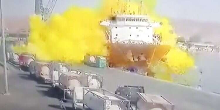 Israel offers Jordan assistance following deadly toxic gas blast at Aqaba port