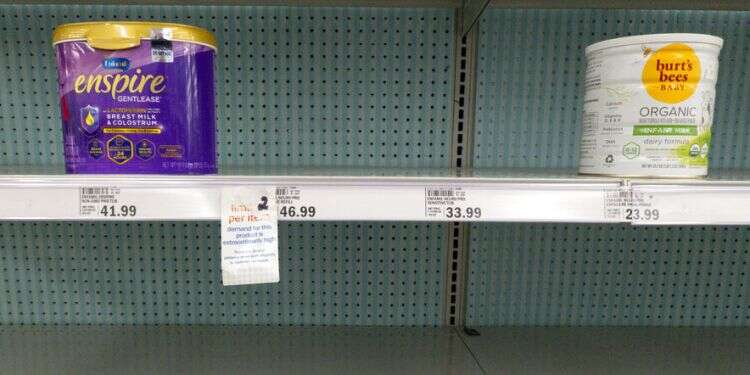 Israeli firm seeks FDA approval for its baby formula amid US shortage