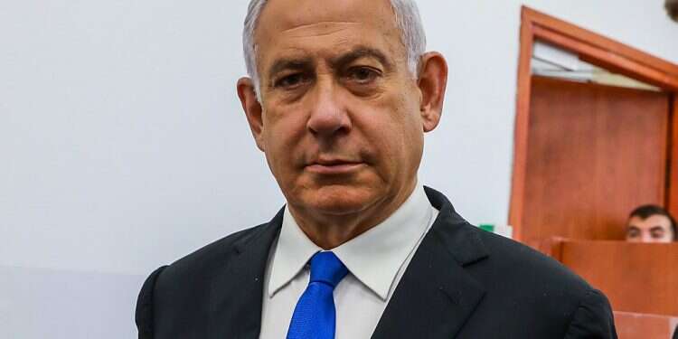 Opposition Leader Benjamin Netanyahu is seen at court on May 31, 2022
Judge denies request to alter Netanyahu indictment in criminal trial