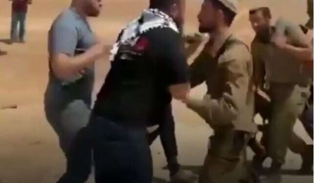 Far-left activists disrupt IDF live-fire drill in Hebron Hills