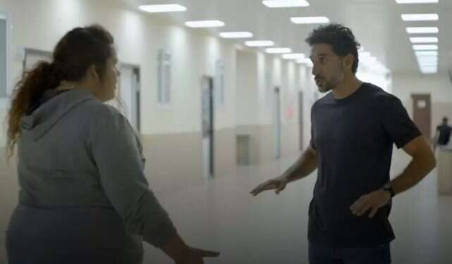 Co-leads Maya Landsman and Doron Ben-David in a scene from 'The Lesson' Israeli drama 'The Lesson' wins top prize at TV Series Festival Berlin