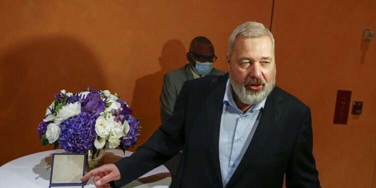 Nobel sold for Ukrainian children breaks record at $103.5M