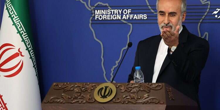 Iran's newly-appointed Foreign Ministry spokesman Nasser Kanani Tehran sounds optimistic note on mending fences with Riyadh