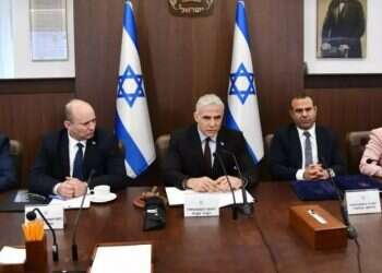 In first cabinet meeting as PM, Lapid vows to bolster Israel on all fronts