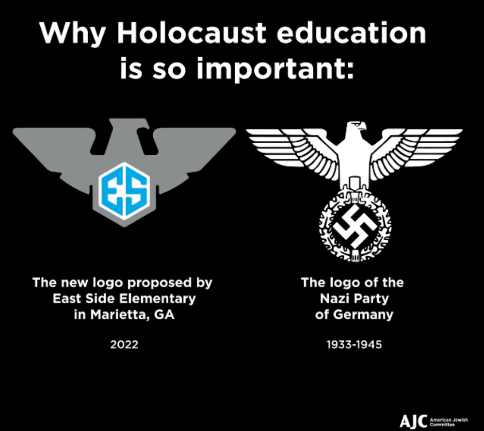 Georgia school district pulls new logo after Nazi eagle comparisons