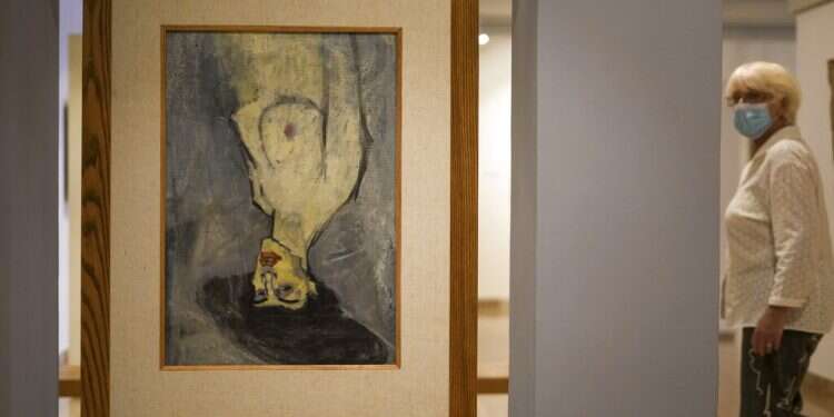 Israeli museum finds sketches hidden in Modigliani painting