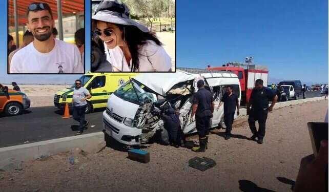 2 Israelis killed, 5 injured in car crash in Egypt's Sinai