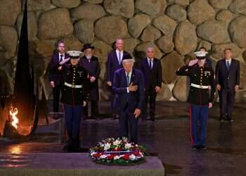 US President Biden visits Yad Vashem Holocaust memorial