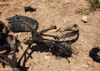 The apparent damage at the site of the airstrike in Syria that targeted ISIS leaders ISIS chief in Syria killed in US airstrike, senior associate seriously wounded