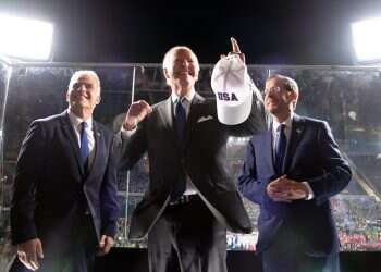 Biden greeted with cheers of 'Joe' at 2022 World Maccabiah Games