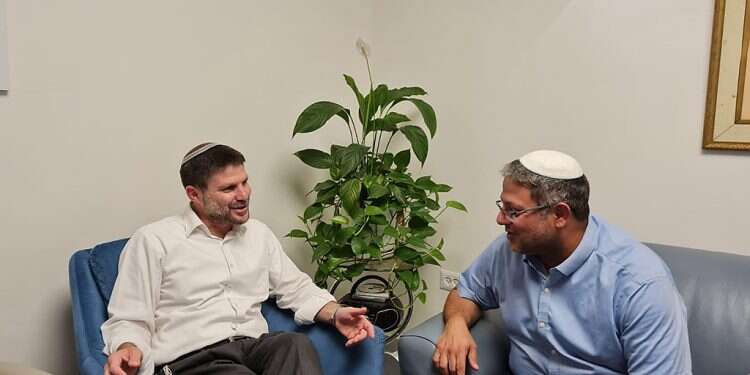 Ben-Gvir suggests political merger with Smotrich