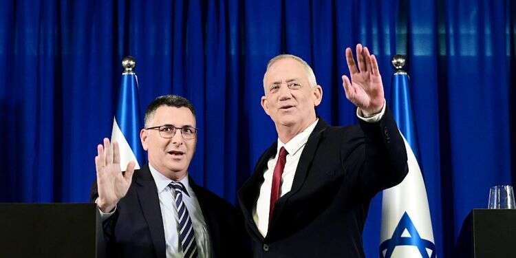 Blue and White, New Hope parties join forces ahead of Nov. 1 elections