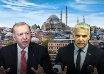 Lapid speaks to Turkey's Erdogan amid security preparations for Biden visit