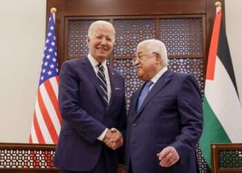 Biden wraps up meeting with Abbas, says 'Palestinian people deserve a state'