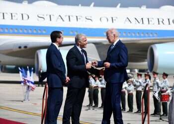 Biden's full remarks upon landing in Israel