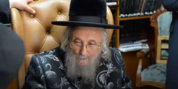 Edah Haredit head Rabbi Yitzchok Tuvia Weiss dies at 96
