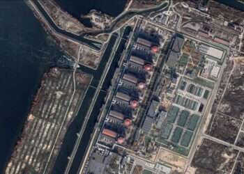 The Zaporizhzhya nuclear power plant in southeastern Ukraine
'Ukraine nuclear plant out of control,' IAEA chief warns