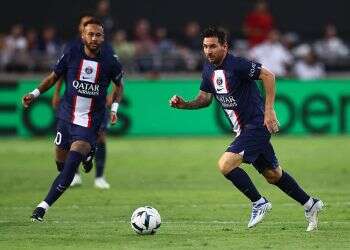 Soccer stars Messi, Neymar in Israel for French Super Cup