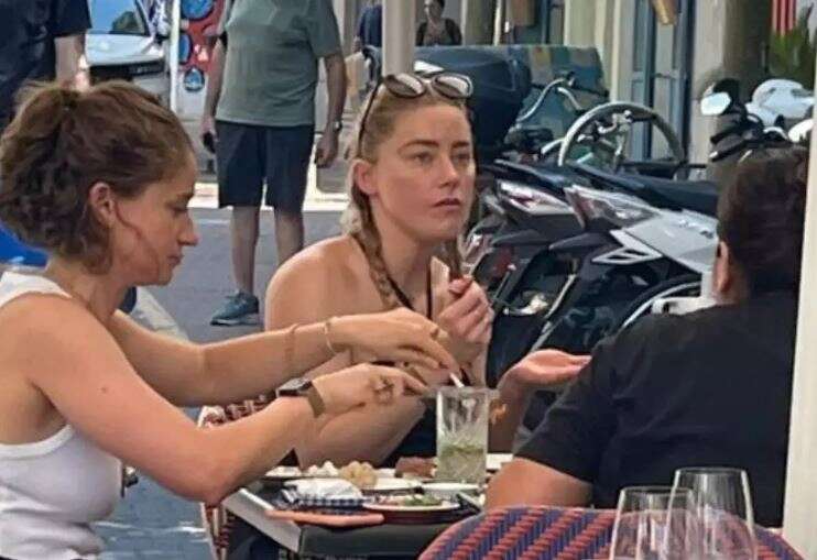 Actress Amber Heard spotted in Tel Aviv