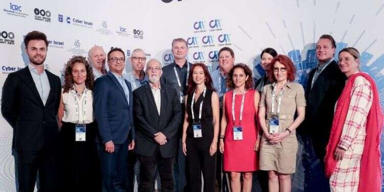 Bayer, Tel Aviv University and Ramot officials in Cyber Week 2022, June 26, 2022 Pharma giant Bayer, TAU foster cyber partnership