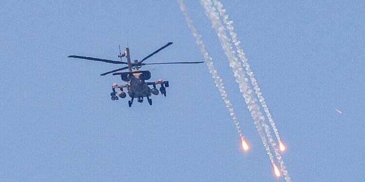 An IDF helicopter flying over Ashkelon, Aug. 6, 2022 Hamas won't stay out of the fray forever