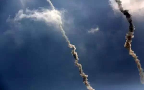 Rocket fire from Gaza during Operation Breaking Dawn Southern Israel hit by massive rocket barrage as ceasefire talks intensify