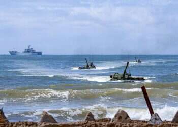 China stages more drills near Taiwan as US lawmakers visit