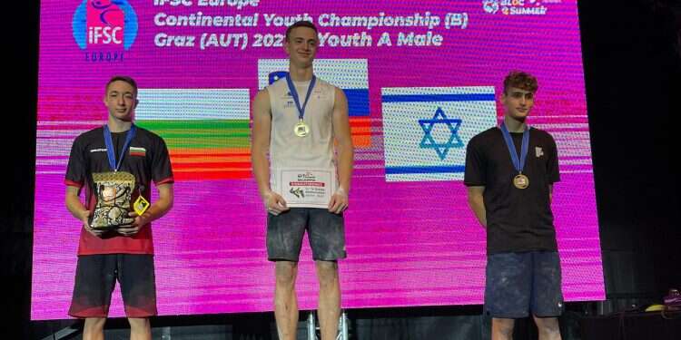 Israeli rock climbers put country on the map at European championships
