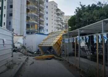 2 killed when shipping container drops at northern Israel construction site