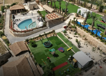 Jewish groups fume at construction of illegal Palestinian water park