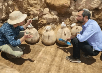 Great jugs! 5 Talmudic-era storage vessels unearthed in Shiloh
