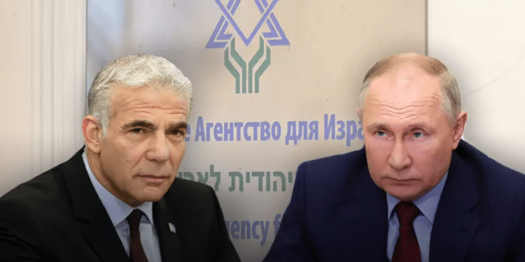 Russian officials stay mum after receiving Israel's proposal to end Jewish Agency row
