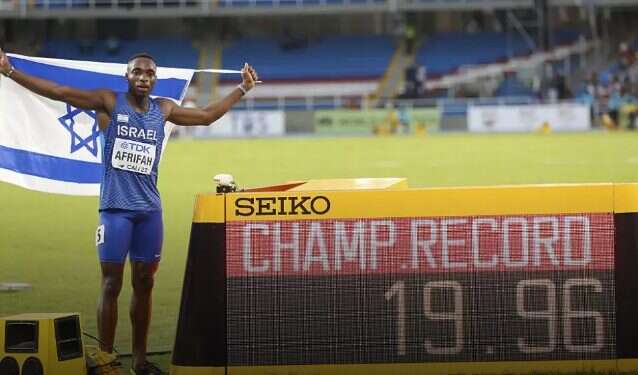 Israeli sprinter flashes brilliance, wins historic gold at World U20 Championships
