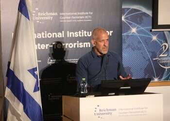 Ronen Bar at the Reichman University conference on Sept. 11, 2022 Shin Bet chief: Captured terrorists monitor Israeli politics