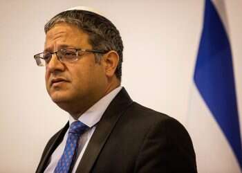 Otzma Yehudit leader Itamar Ben-Gvir US concerned with far-right MK becoming minister in future Israeli government