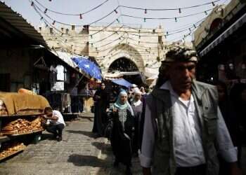 Generation gap? As Arab vendors worry about making a living, youth focus on Al-Aqsa