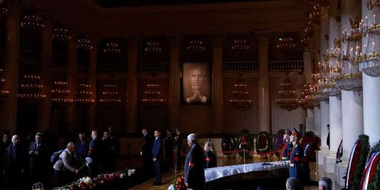 Russians bid farewell to last Soviet leader Gorbachev
