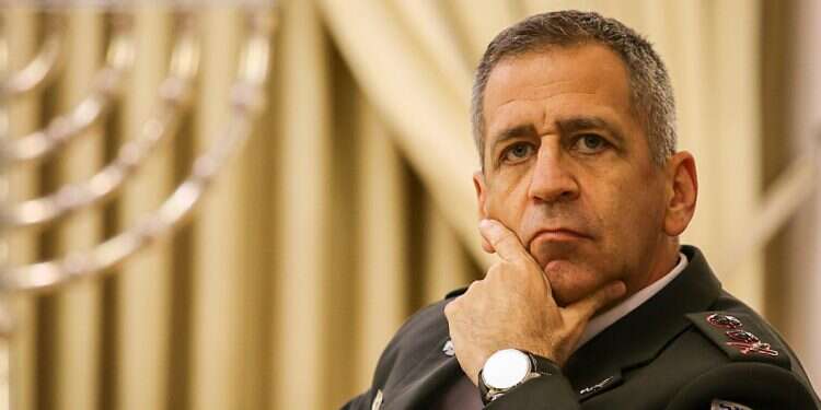 IDF Chief of Staff Lt. Gen. Aviv Kochavi IDF chief headed to Europe to discuss Iranian threat, forge military ties