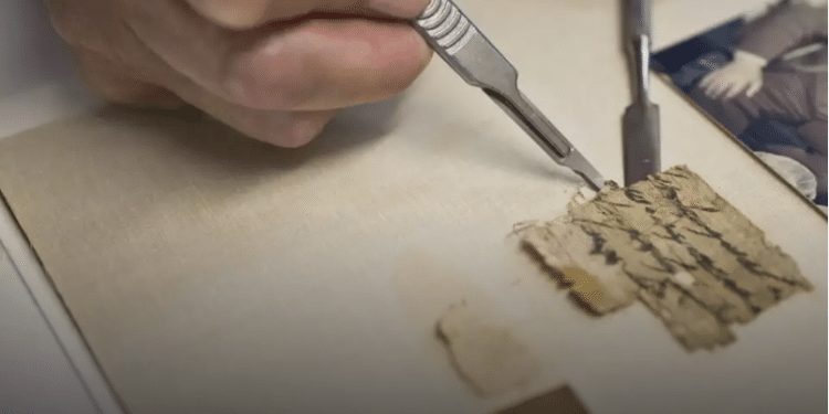 Israel repatriates rare papyrus script from First Temple period