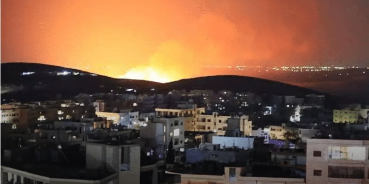 Syria accuses Israel of striking Aleppo airport, Damascus