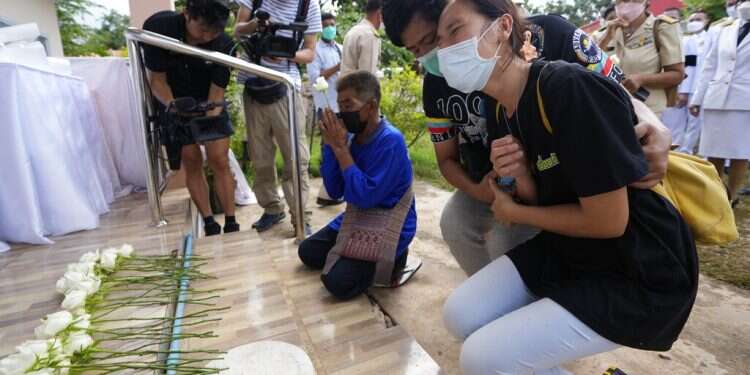 Thais mourn dozens, mainly kids, killed in day care attack