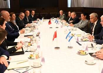 Lapid pledges support for Albania in wake of Iranian cyberattacks