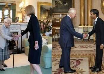 2 images of Britain, taken 7 weeks apart, that speak volumes