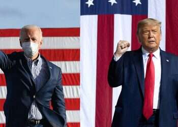 Trump says US 'in decline' as Biden offers own dire warning